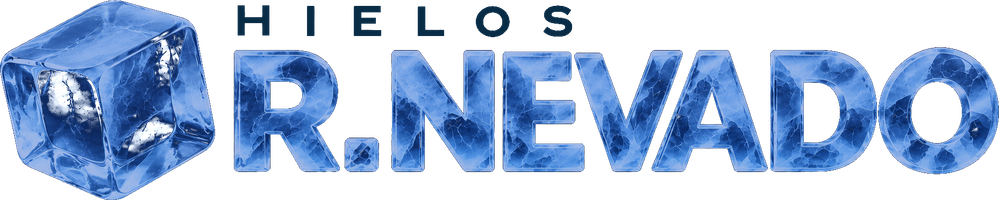 Logotipo de Hielos R. Nevado