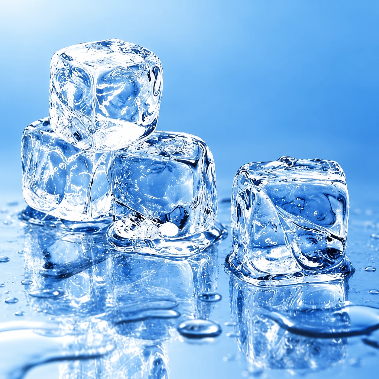 Cubitos de hielo macizo de 75 g