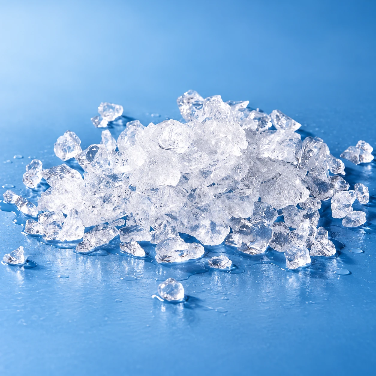 Hielo pilé para coctelería